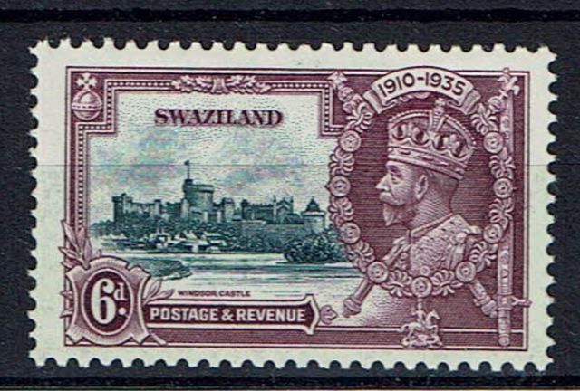Image of Swaziland SG 24c LMM British Commonwealth Stamp